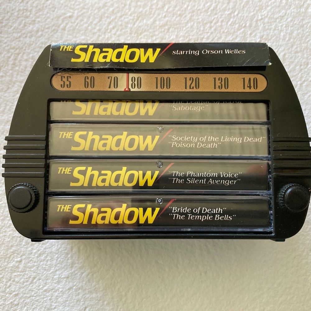 HOST PICK "The Shadow"  1937-1954  Radio Show Cassettes